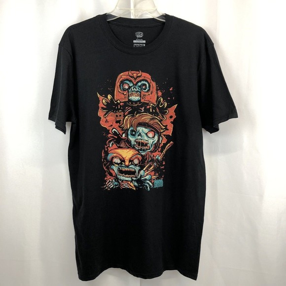 Funko POP Tee Marvel Zombies X-Men Large Black Collectors Corp T-Shirt - Picture 1 of 6